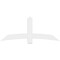 Ekena Millwork Bellingham Architectural Grade PVC Gable Bracket, 72"W x 30"H x 4"D x 6"F, 10/12 Pitch GBP072X30X0406BEL00 - alternate 4